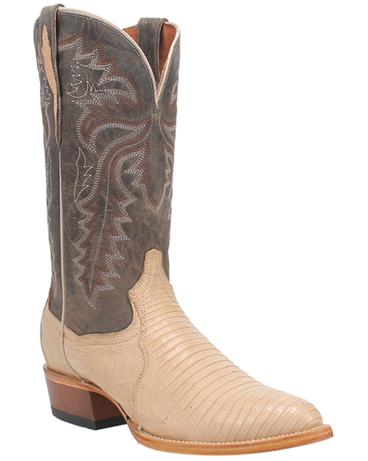 Dan Post Men's Exotic Lizard Western Boots - Medium Toe
