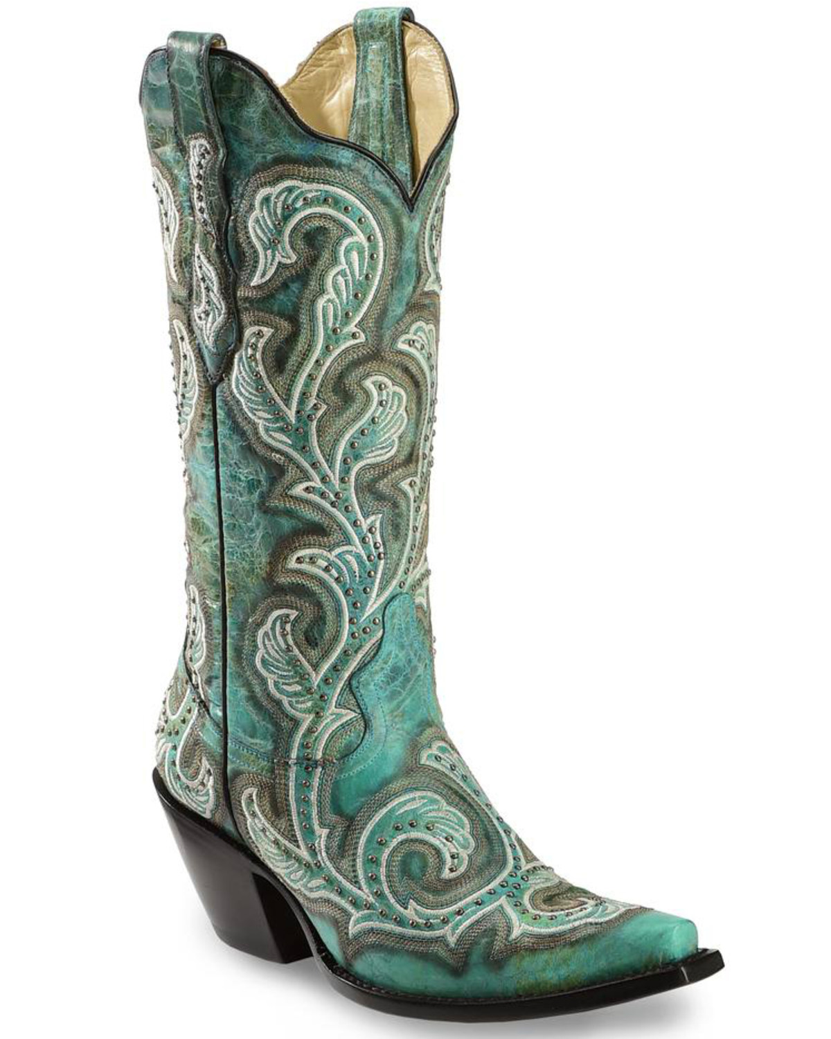 corral women's boots turquoise