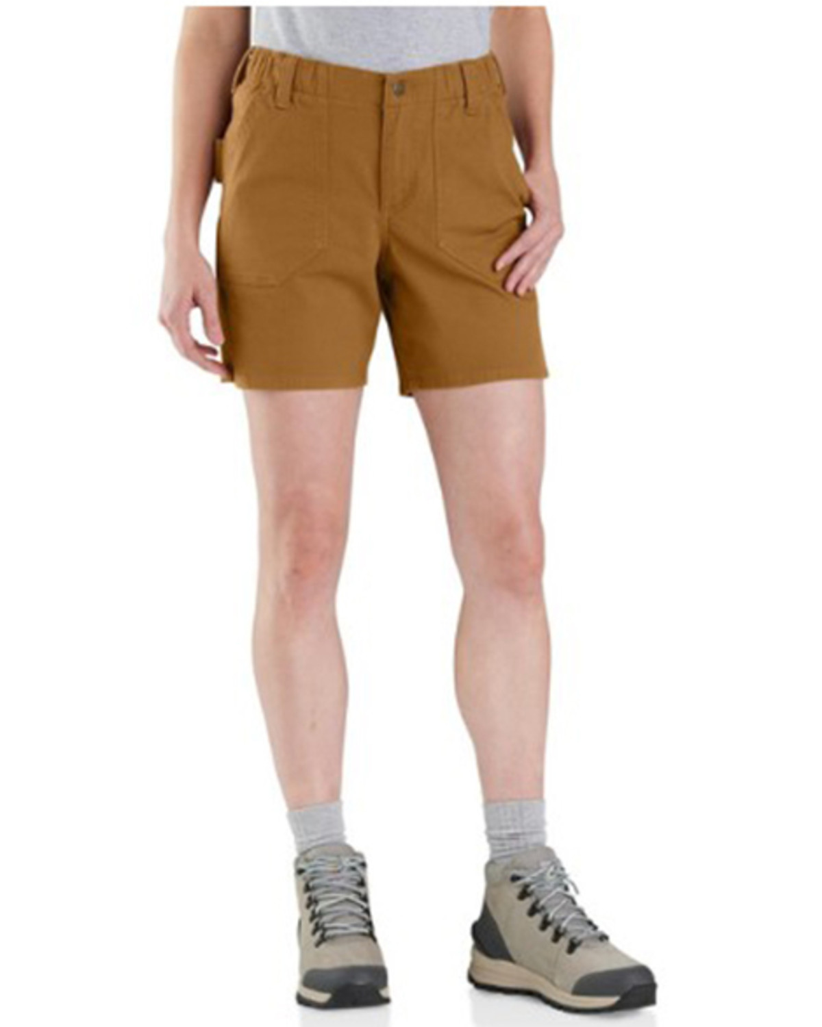 Carhartt Women's Rugged Flex® Relaxed Fit Canvas Work Shorts