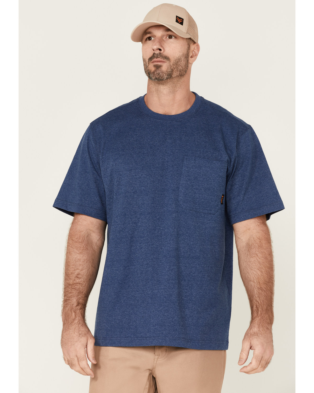 Hawx Men's Heavyweight Short Sleeve Work Pocket T-Shirt