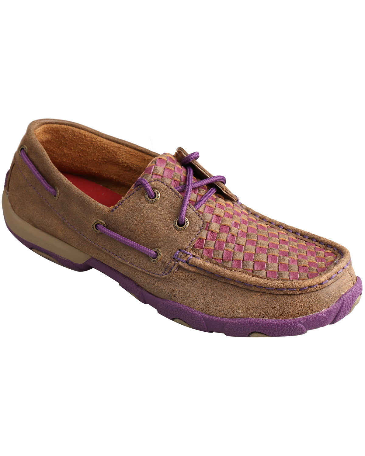 twisted x driving mocs purple