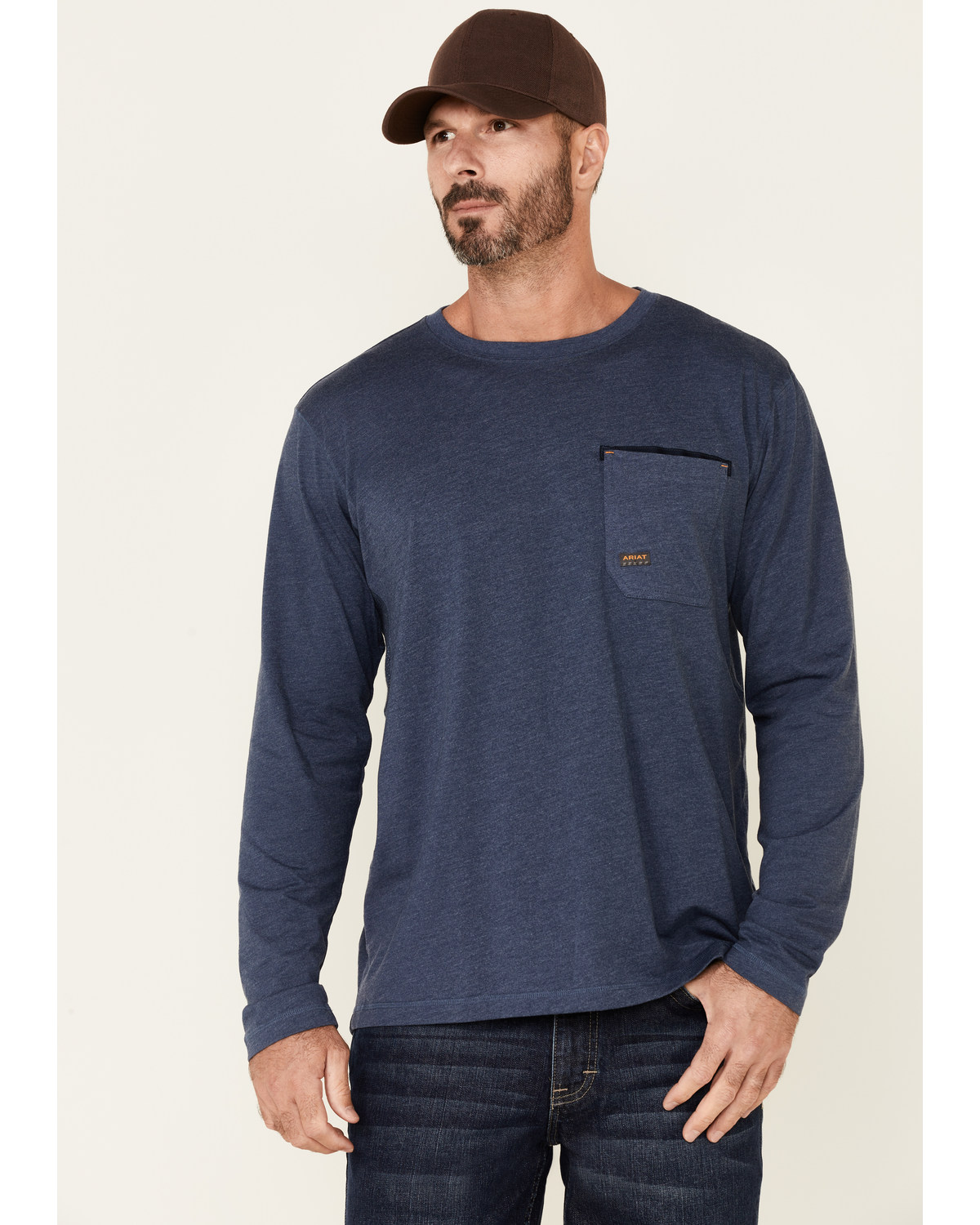 Ariat Men's Rebar Workman Full Coverage Graphic Long Sleeve Work T-Shirt