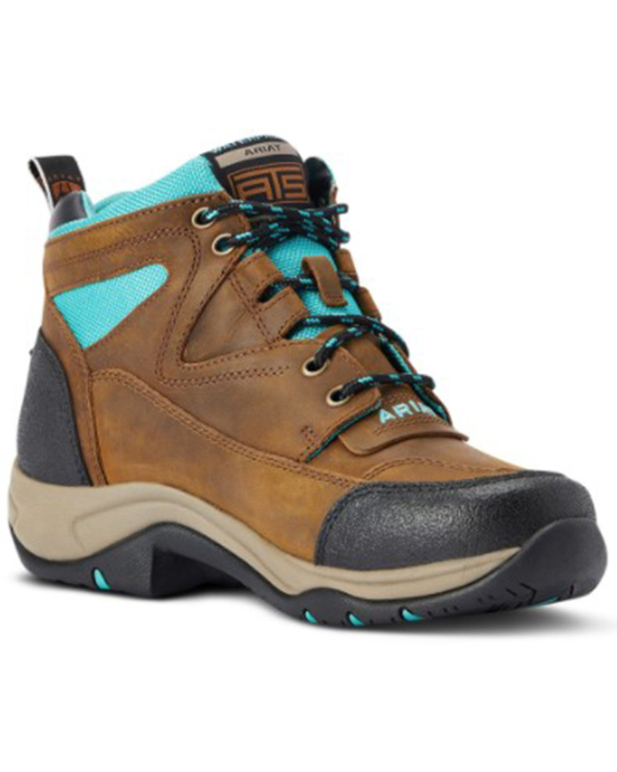 Ariat Women's Terrain H20 Waterproof Lace-Up Hiking Boots - Round Toe
