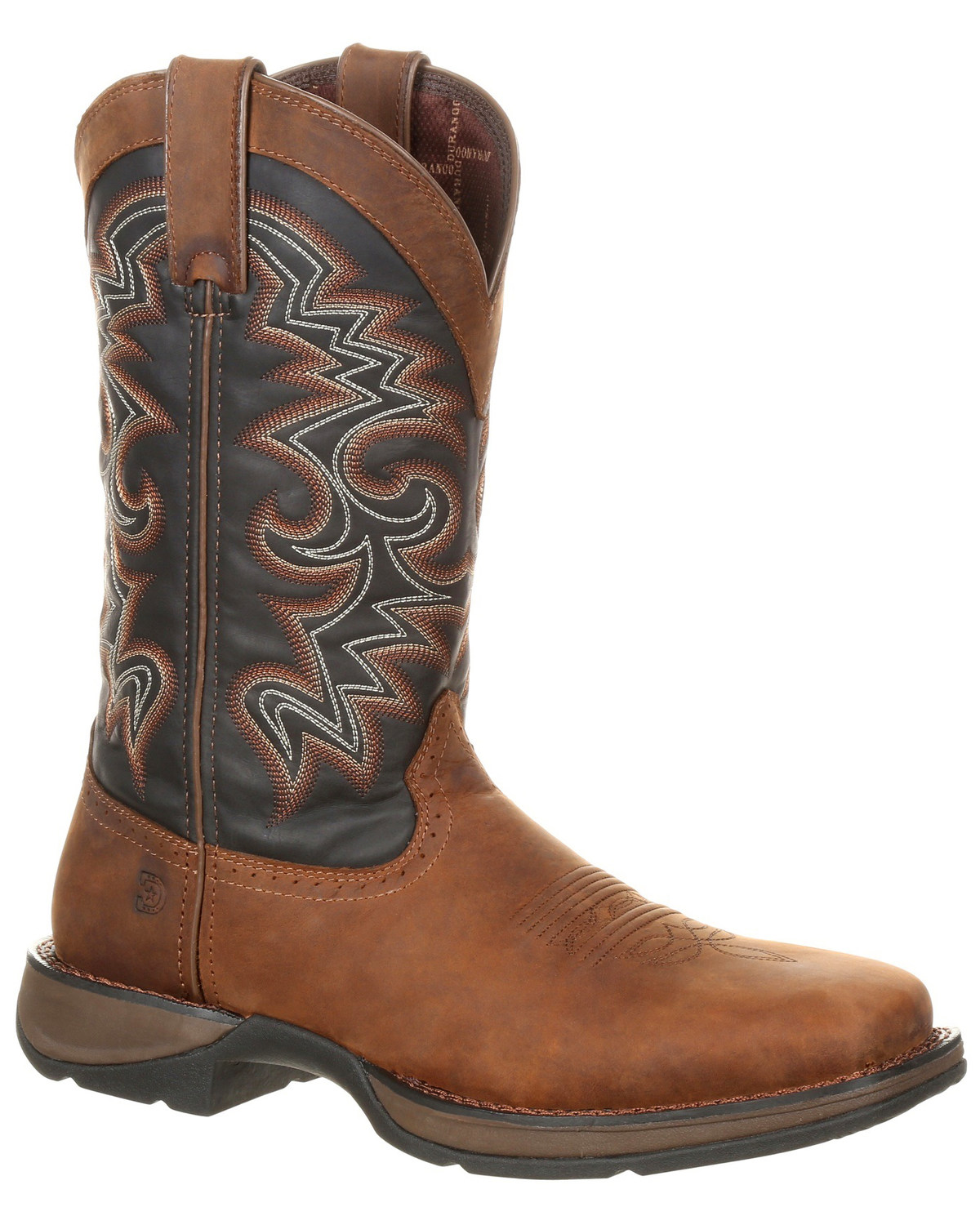 Durango Men's Rebel Pull On Western Performance Boots - Broad Square Toe