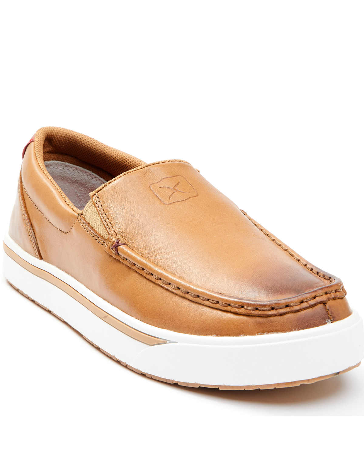 Twisted X Men's Brown Slip-On Casual Sneakers - Moc Toe