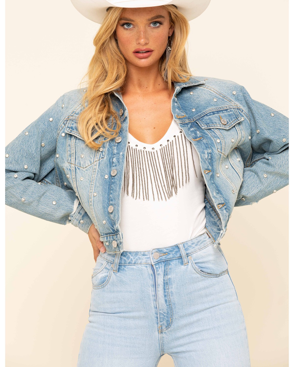 free people denim jacket