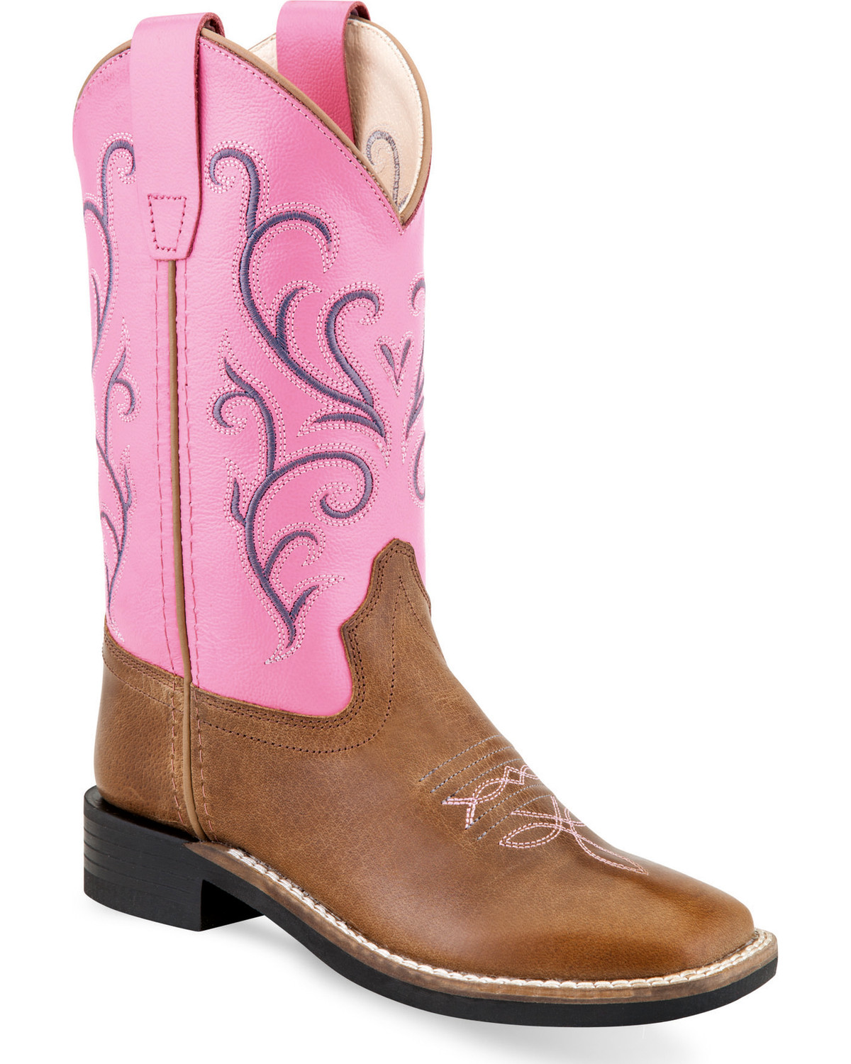 Pink little girl cowgirl boots clearance