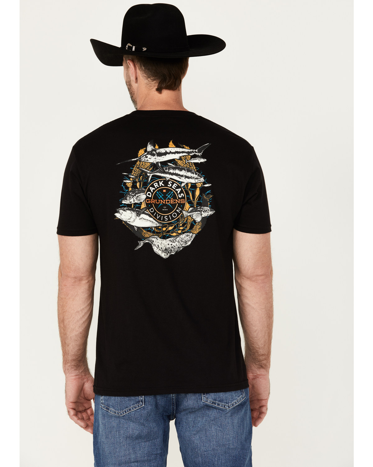 Dark Seas Men's Grundens Short Sleeve Graphic T-Shirt