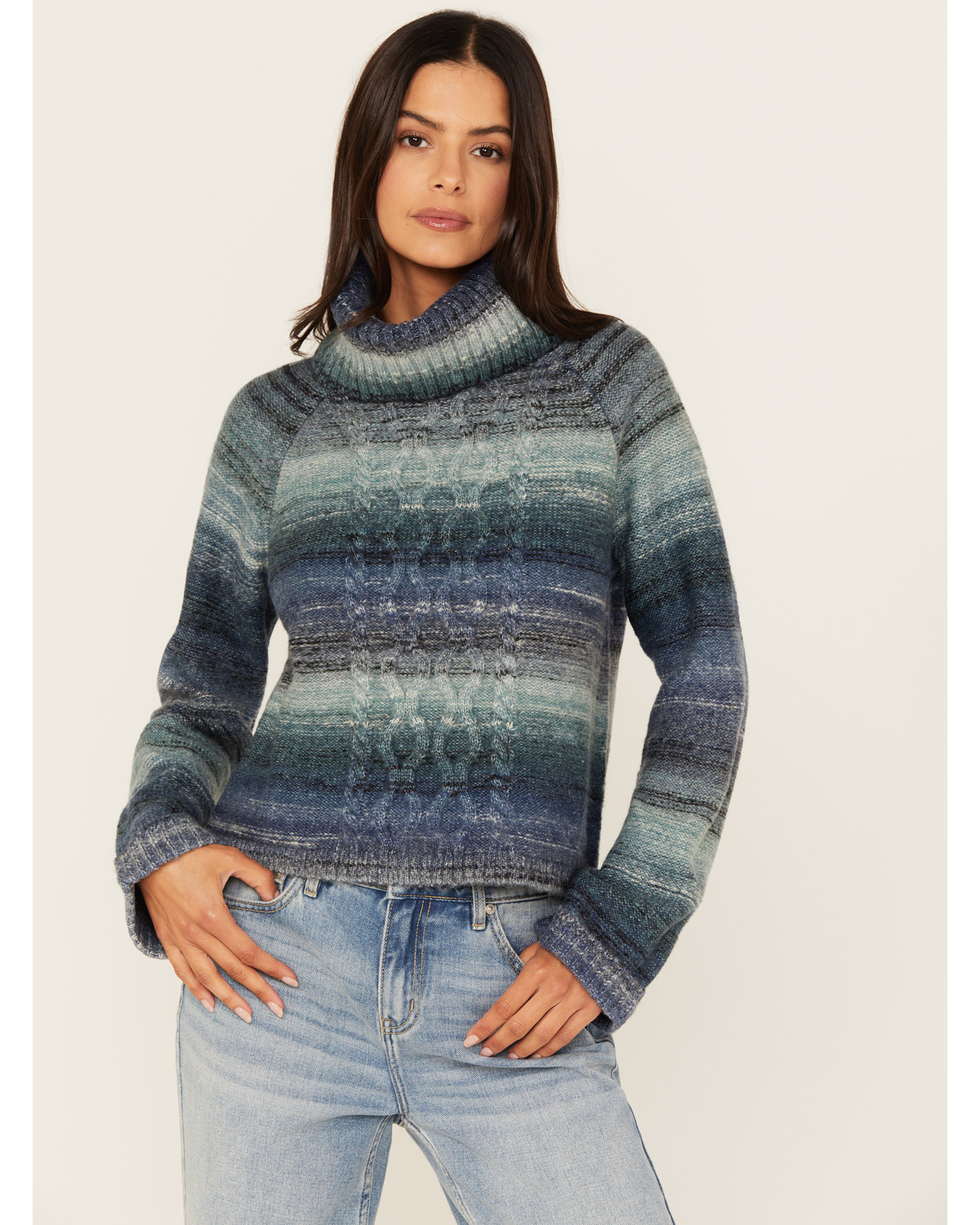 Cleo + Wolf Women's Turtle Neck Sweater