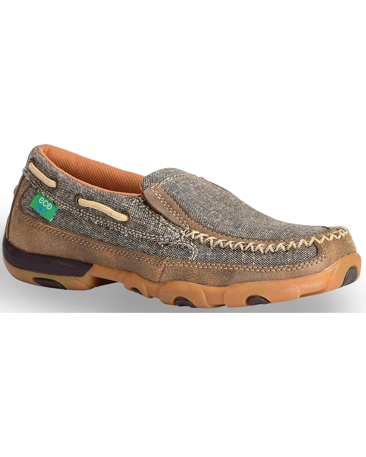 Twisted X Women's ECO TWX Slip-On Driving Moccasins - Moc Toe