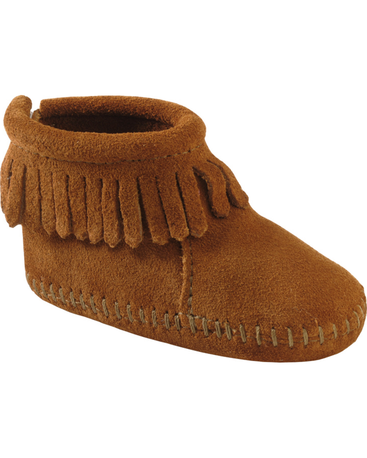 Minnetonka Infant's Back Flap Booties 