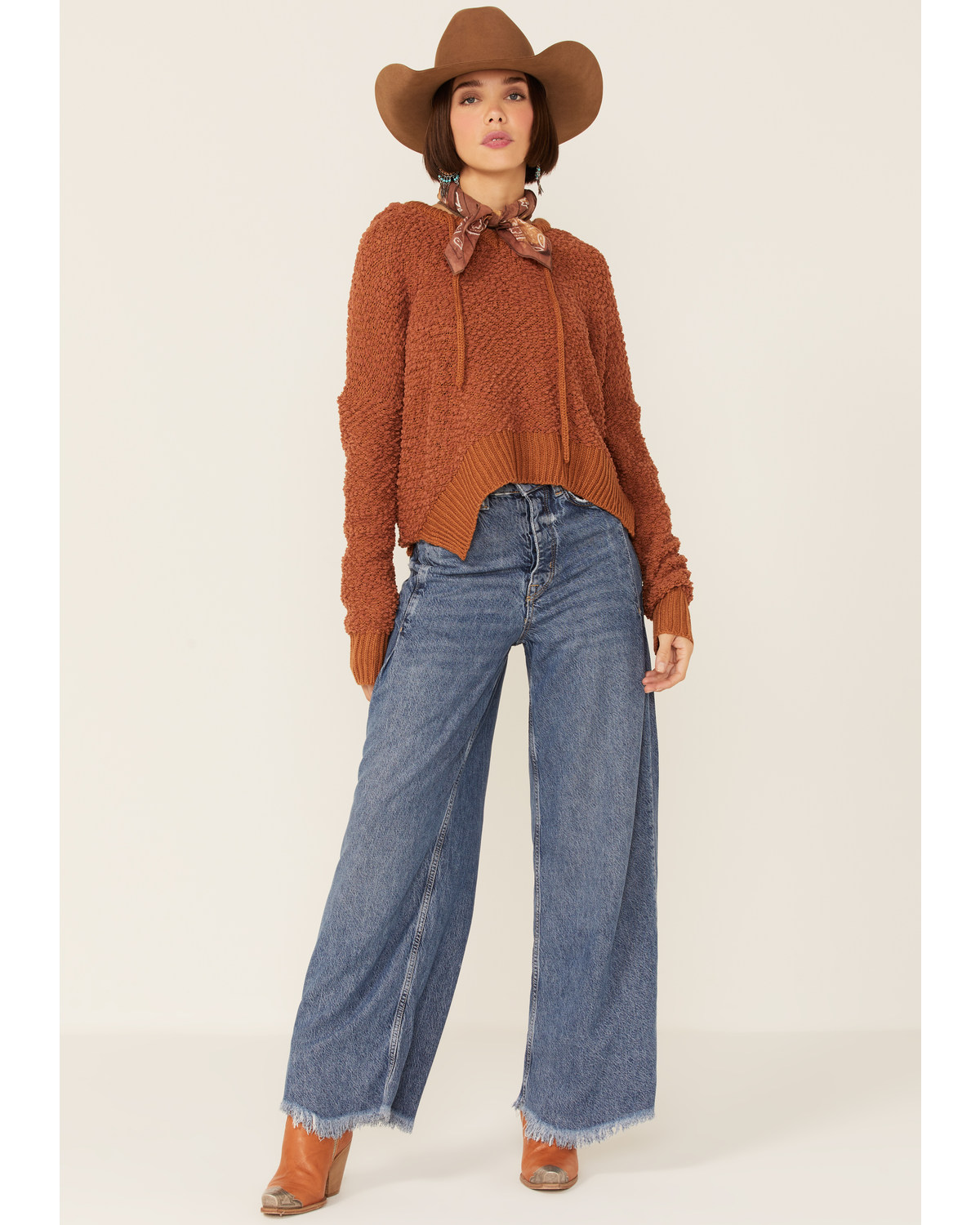 chenille hoodie sweater