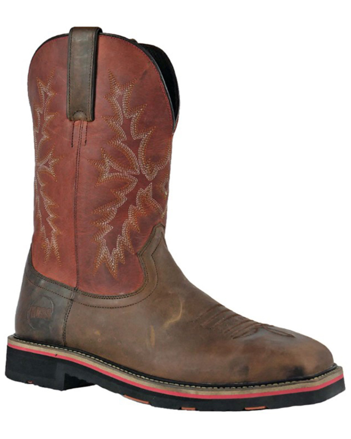 Hoss Men s Buck Wellington Work Boots Composite Toe Pueblo Mall