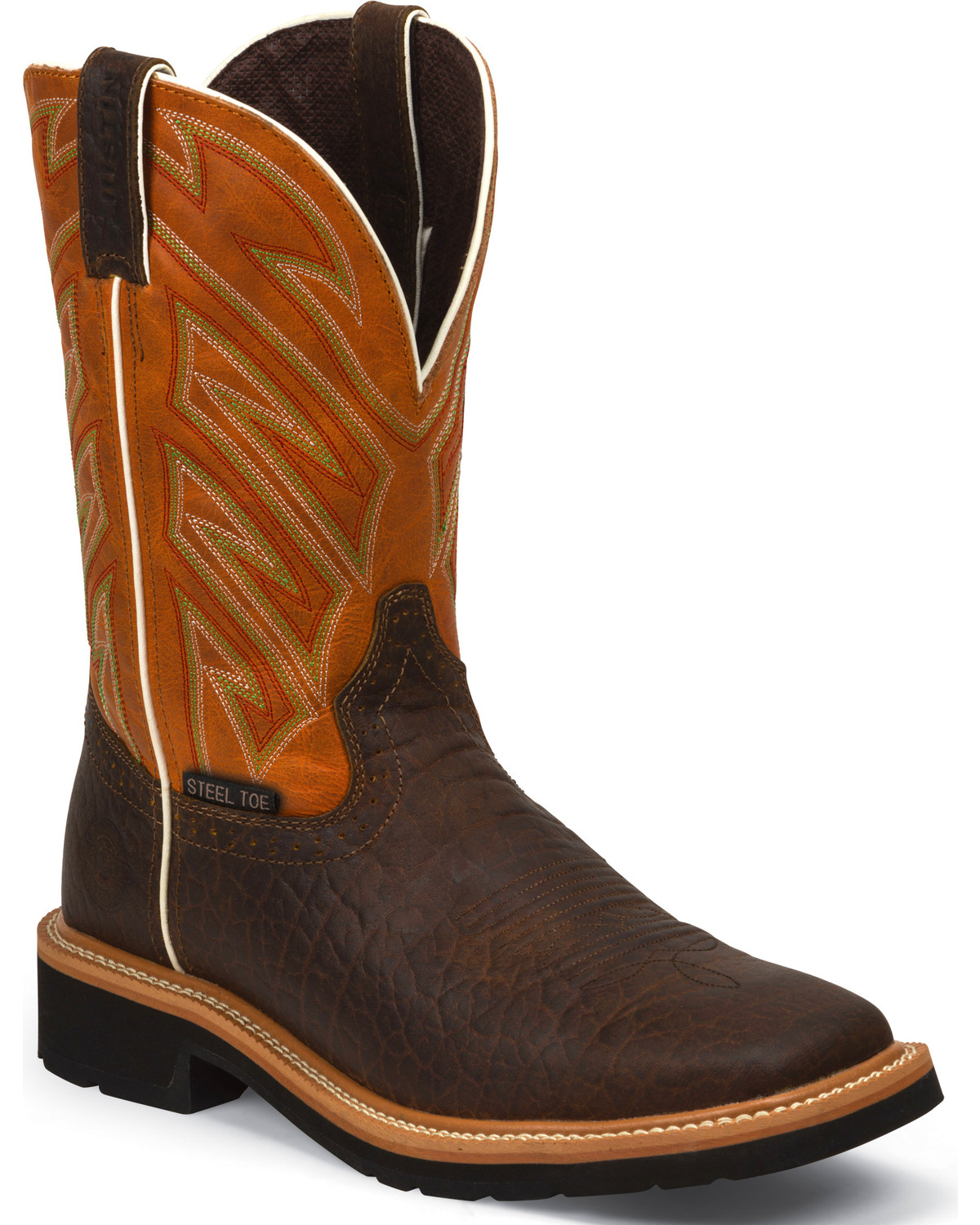 keen work boots slip on