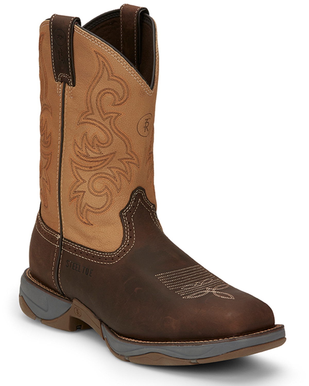 tony lama steel toe cowboy boots