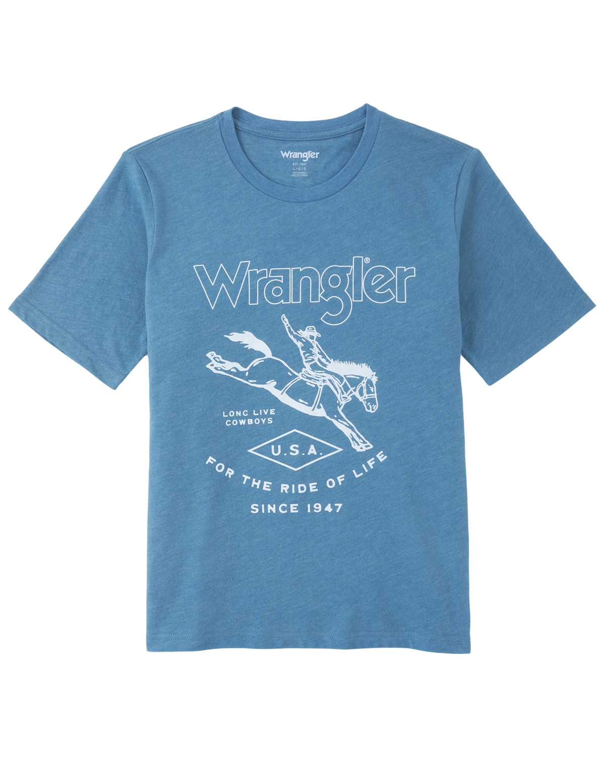 Wrangler Boys' Ride Of Life Short Sleeve Graphic T-Shirt