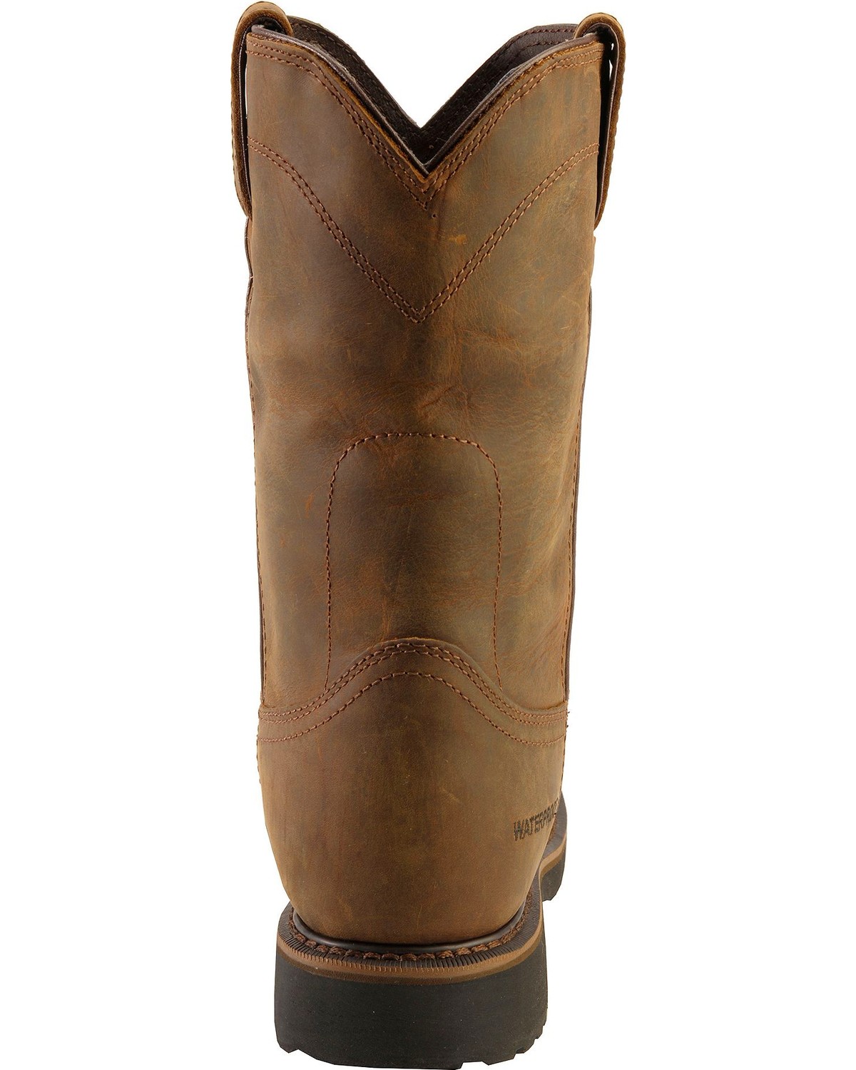 Justin Men's Drywall Waterproof PullOn Work Boots Soft Toe Boot Barn