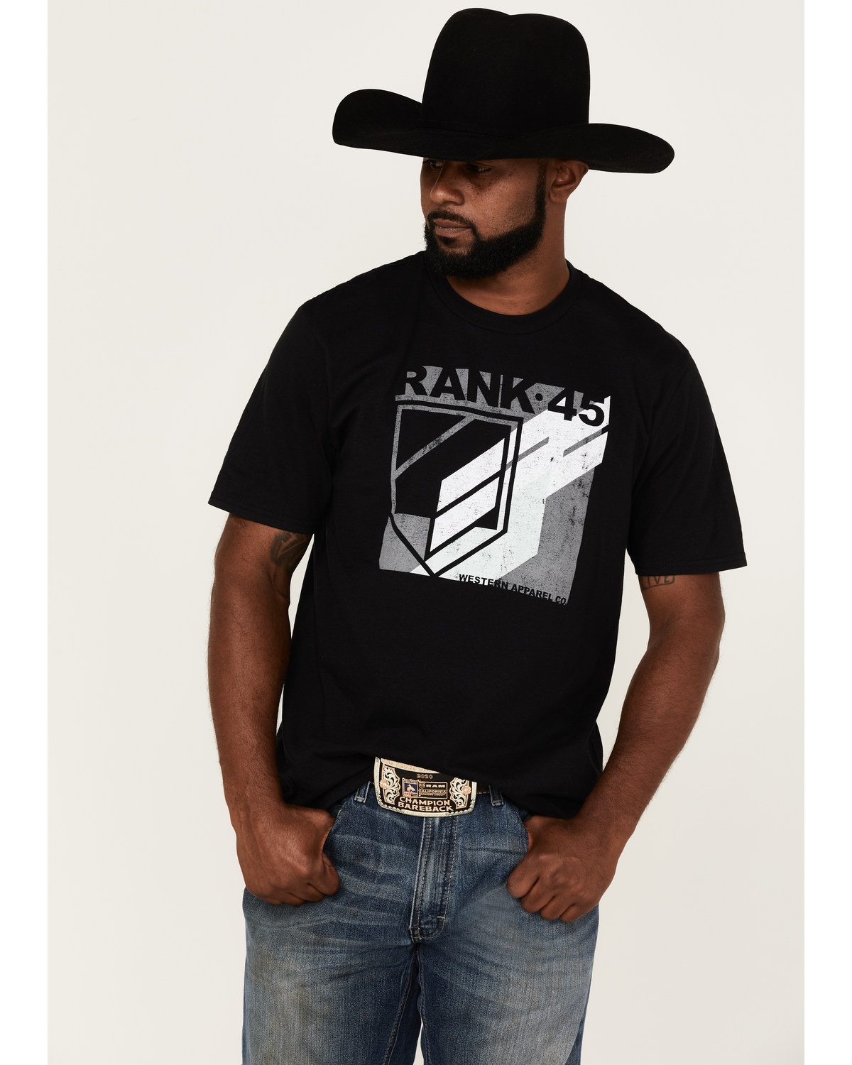 RANK 45® Men's Out Of The Gate Short Sleeve Graphic T-Shirt