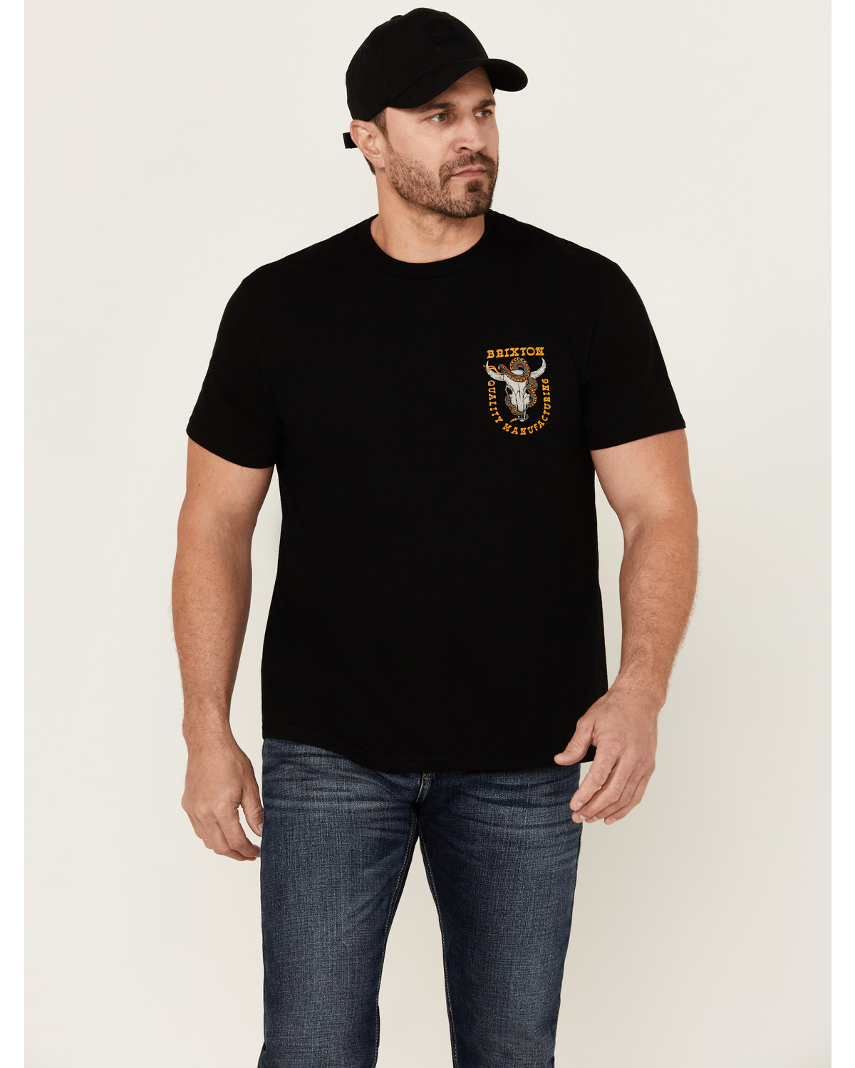 Brixton Men's Boot Barn Exclusive Durango Short Sleeve Graphic T-Shirt