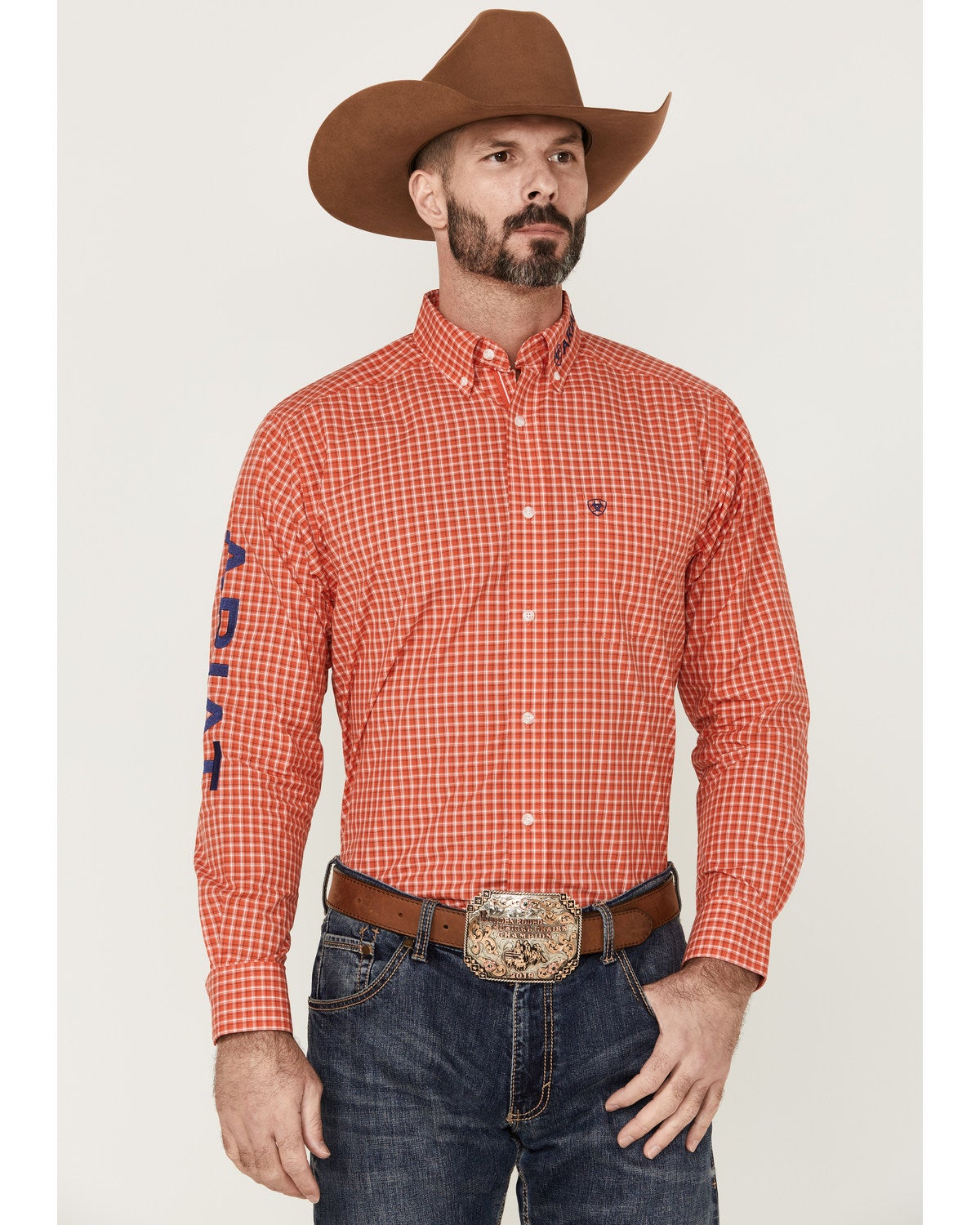 Ariat Men's Team Percey Check Plaid 