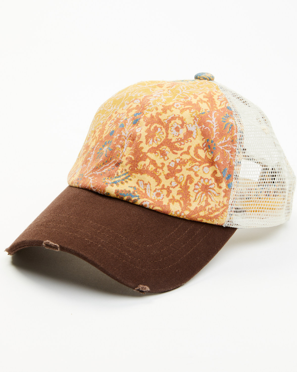 Cleo + Wolf Women's Paisley Print Ball Cap