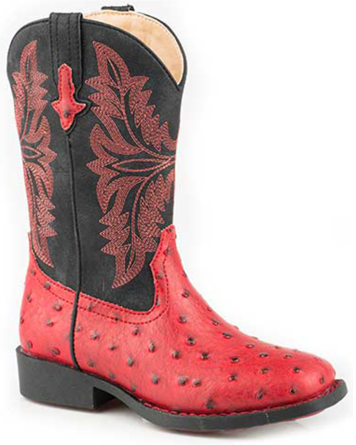 girls red western boots