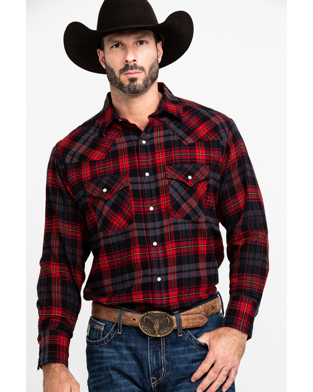 Western style flannel shirts Clearance