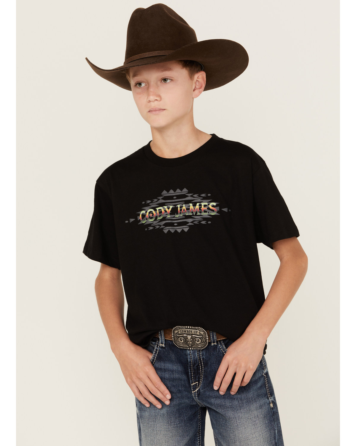 Cody James Boys' Barra Mexico Logo Short Sleeve Graphic T-Shirt