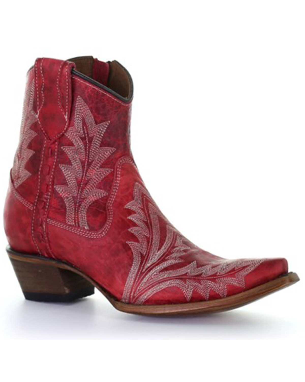 Corral Women's Embroidered Western Booties - Snip Toe