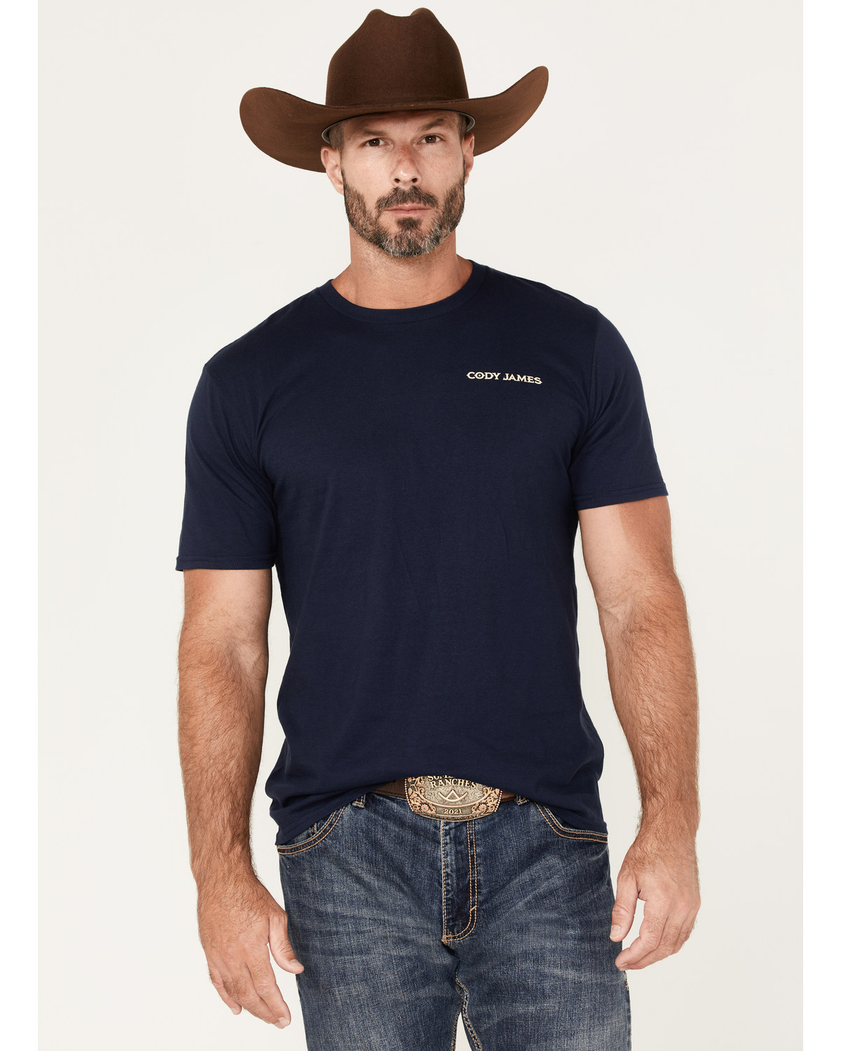 Cody James Men's Ride Or Die Southwestern Graphic Short Sleeve T-Shirt