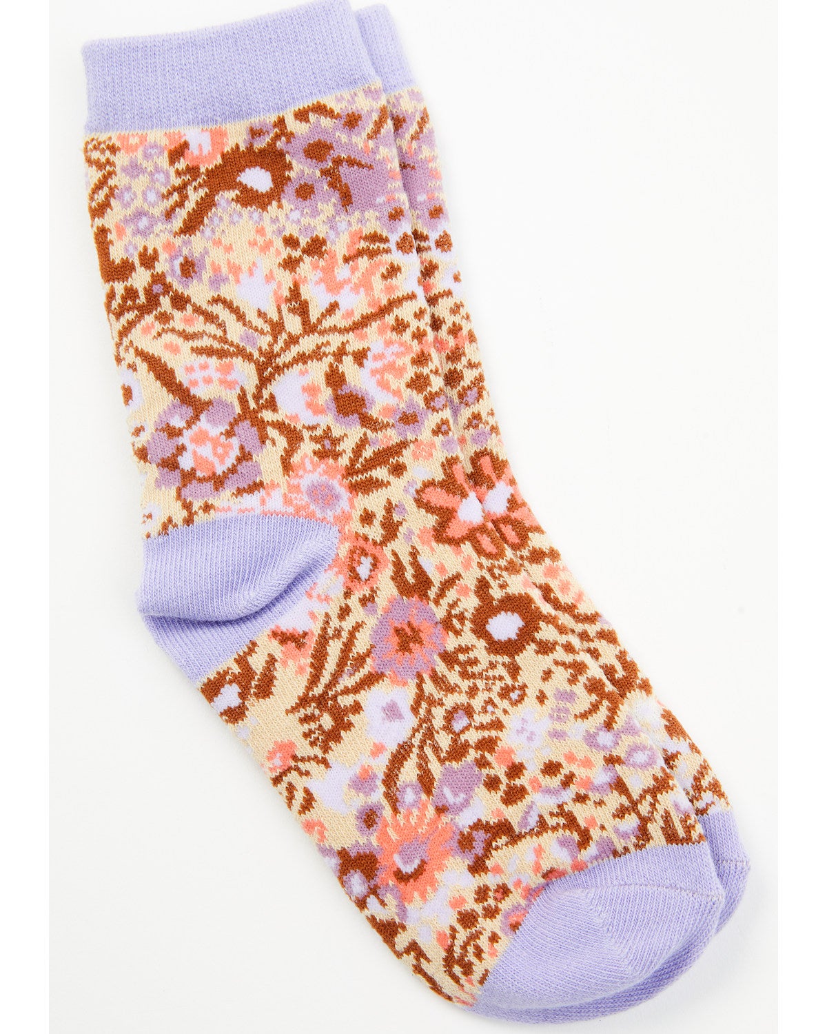 Shyanne Girls' Floral Crew Socks