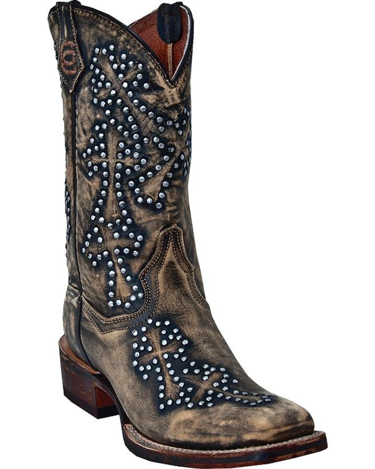 Dan Post Women's Studded Cross Cowboy 