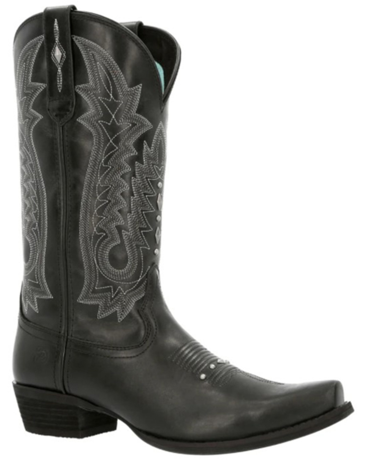 Durango Women's Crush Antique Studded Western Boots - Snip Toe
