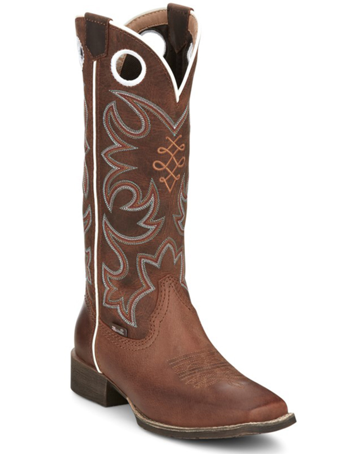 Justin Women's Western Boots - Broad Square Toe