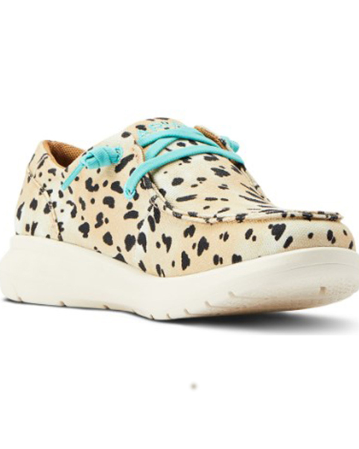 Ariat Women's Hilo Animal Print Casual Lace-Up Shoes - Moc Toe
