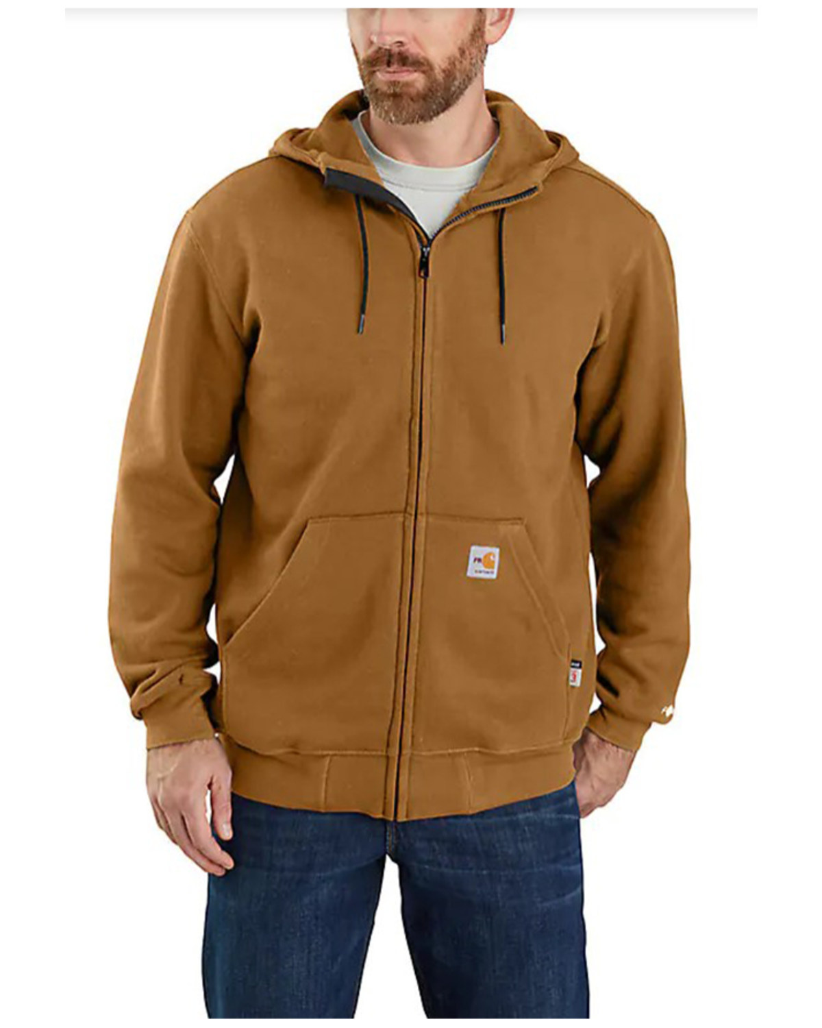 Carhartt Men's FR Force Original Fit Zip-Front Hooded Work Jacket