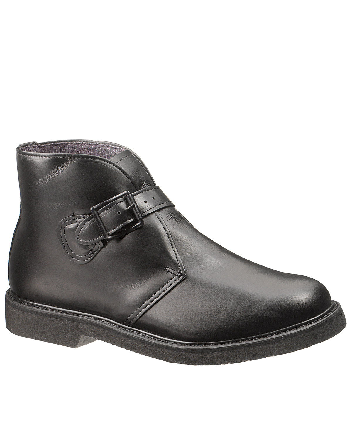 round toe chukka boots