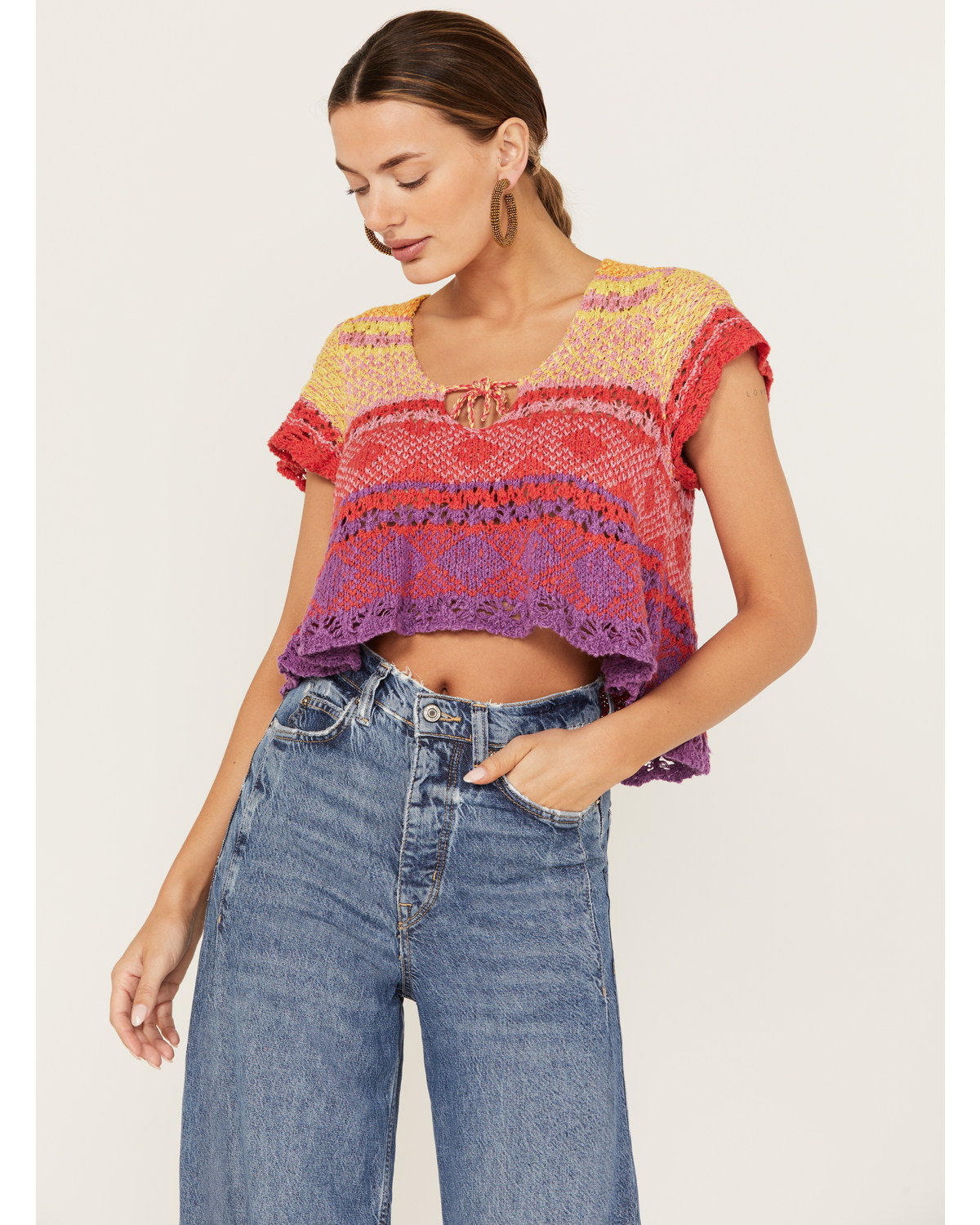 Free People Women's Lily Sweater Tee