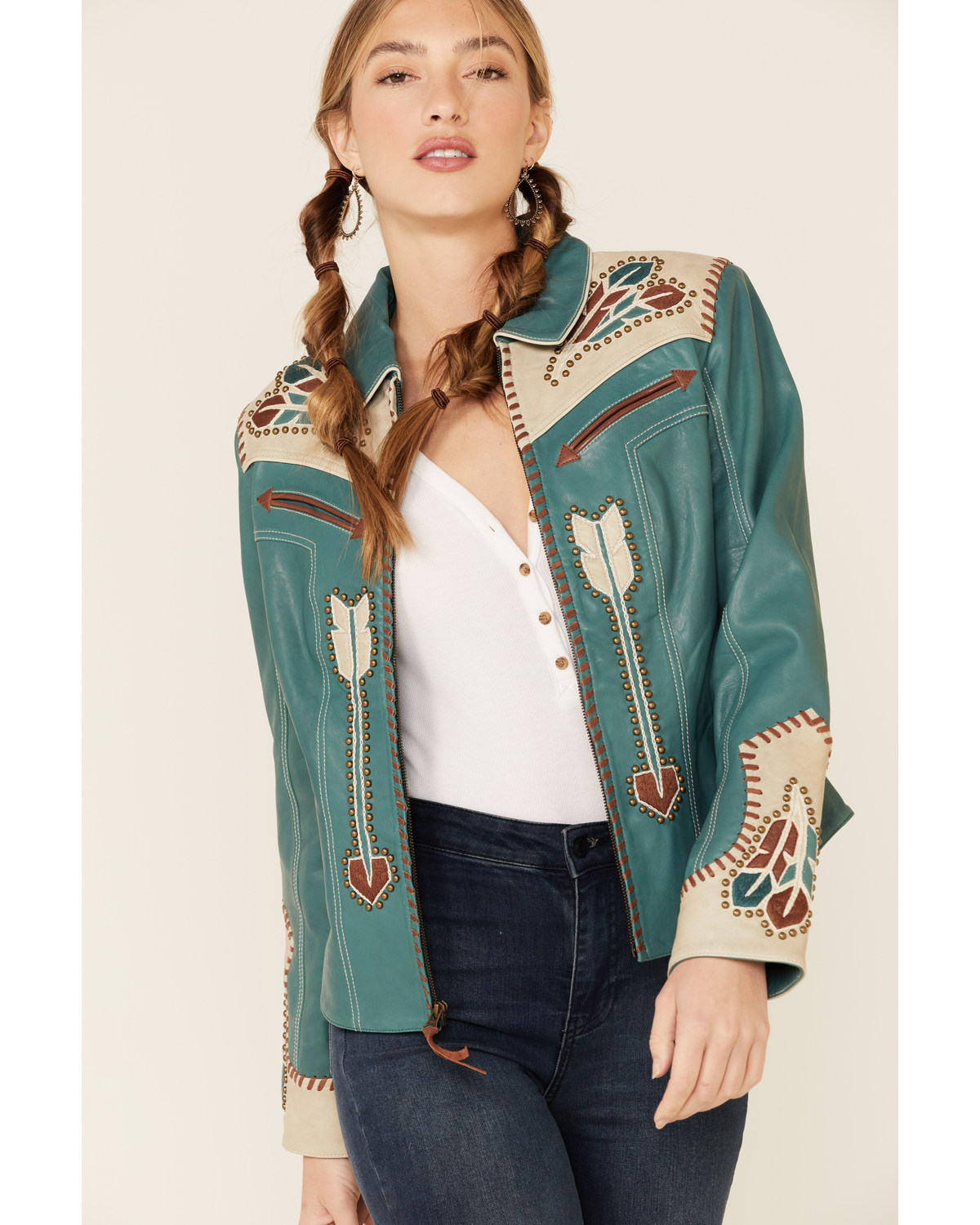 Double D Ranch Women's Let's Smoke The Peace Jacket