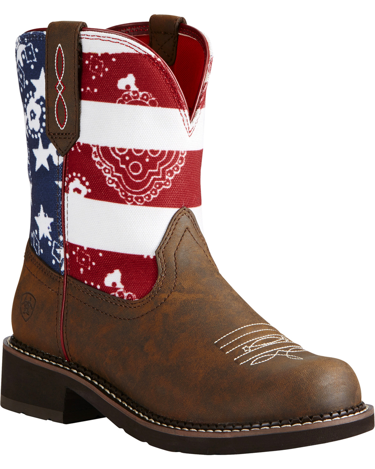 Ariat Women's Fatbaby Old Glory Heritage Western Boots | Boot Barn