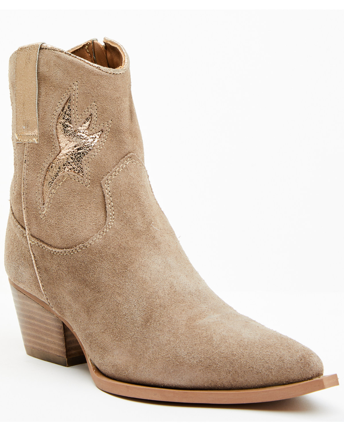 Diba True Women's Moon Water Western Booties - Snip Toe