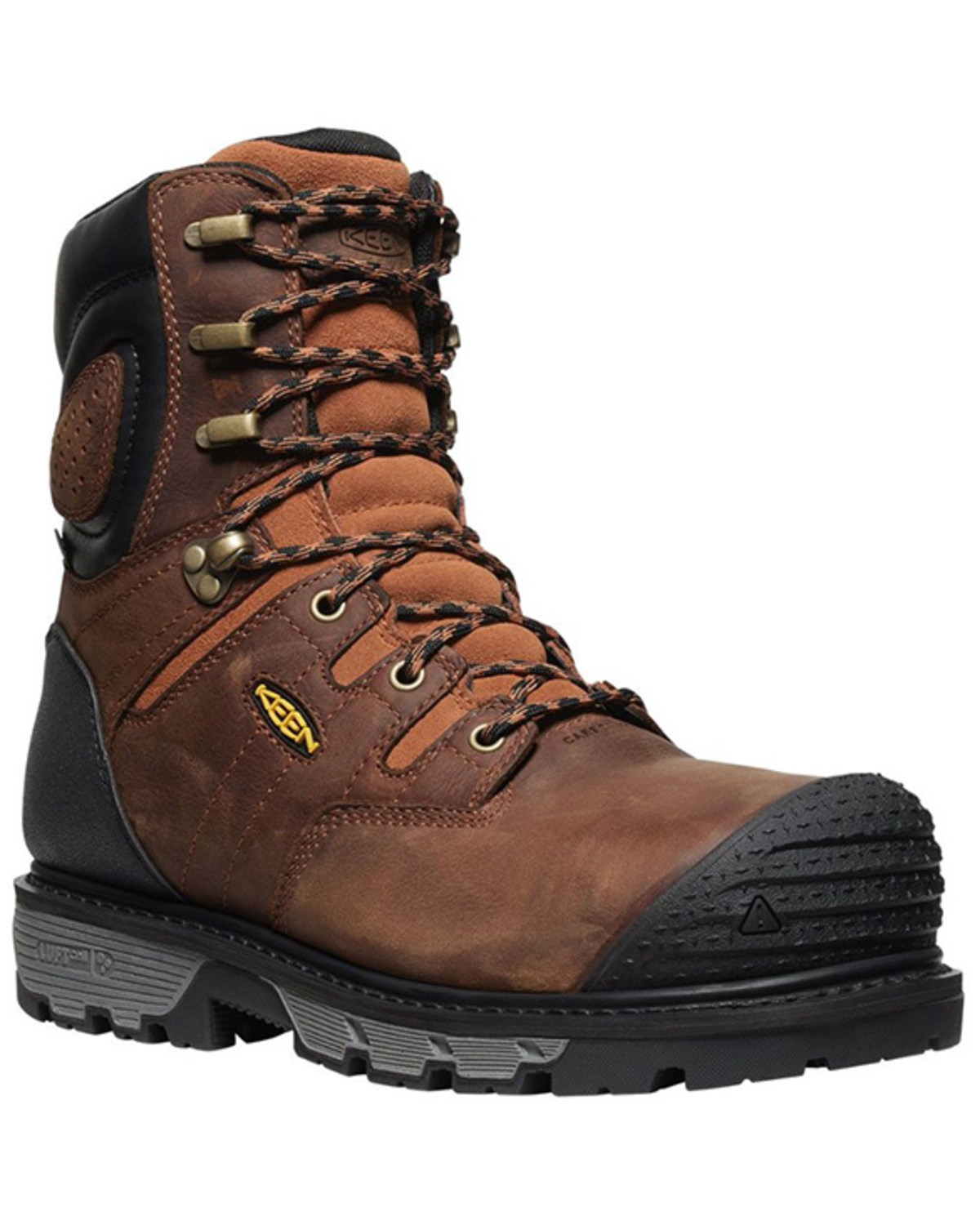 Keen Men's 8" Camden Insulated Waterproof Work Boots - Carbon Fiber Toe