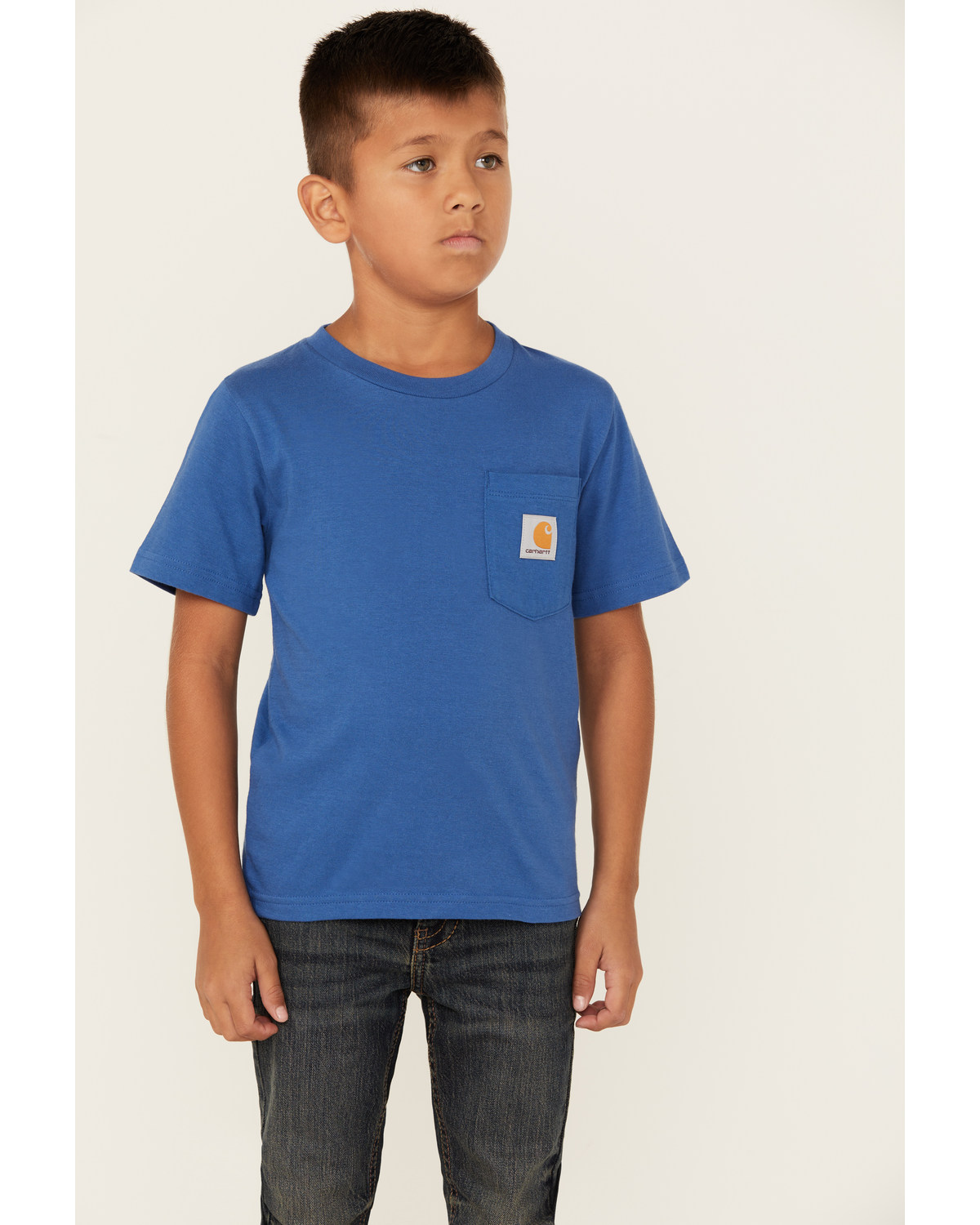 Carhartt Boys' Logo Pocket Short Sleeve T-Shirt