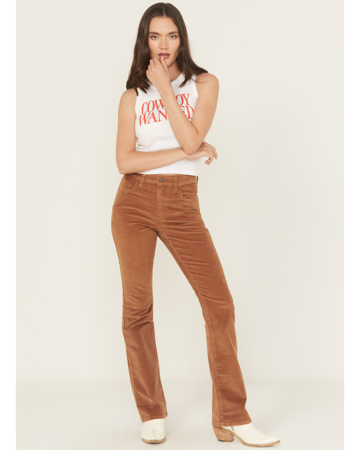 Levi's Women's 725 High Rise Bootcut Corduroy Stretch Jeans