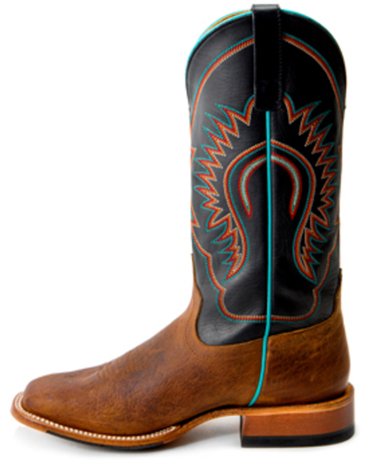 HorsePower Men's Bison Western Boots Wide Square Toe Boot Barn