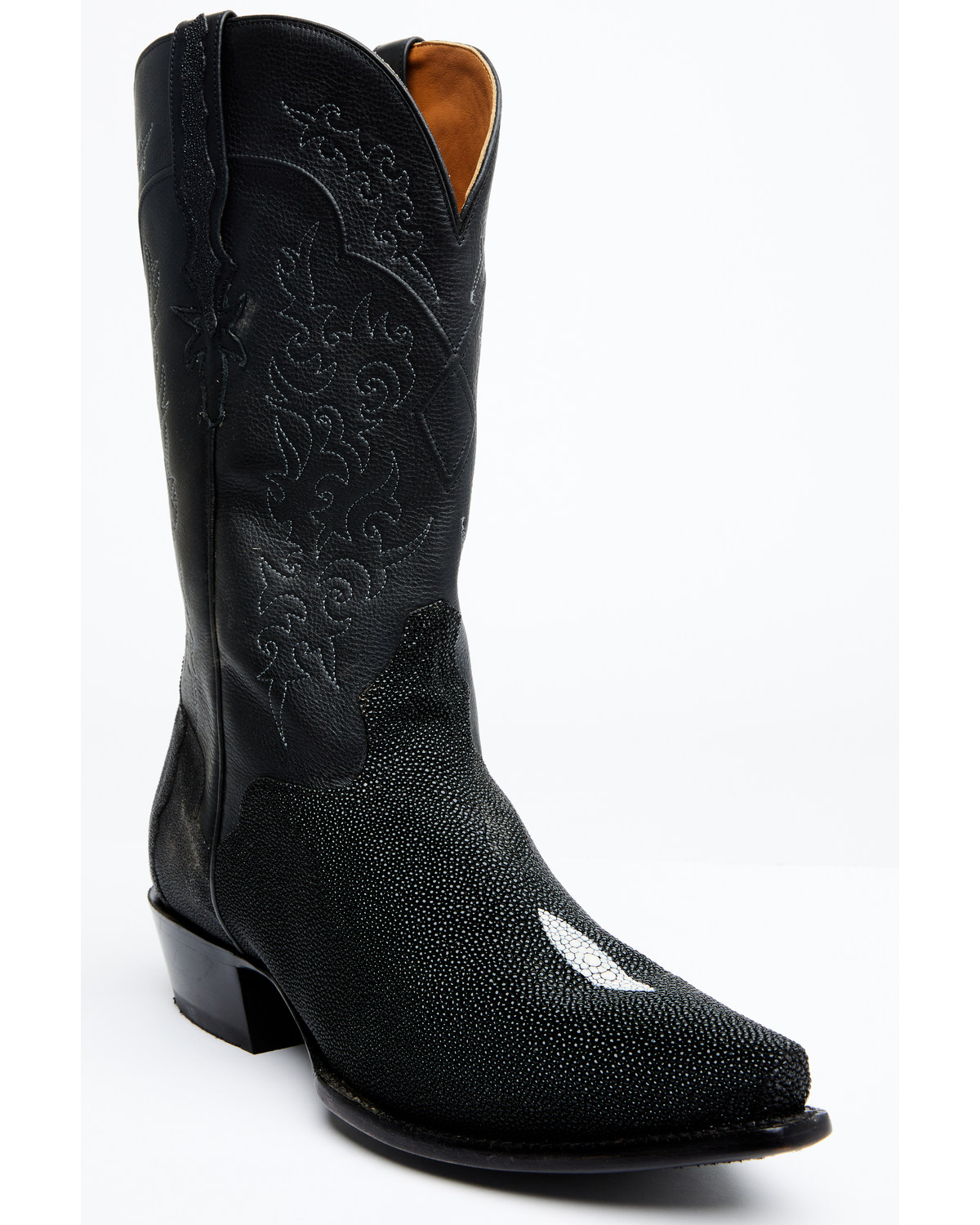 El Dorado Men s Exotic Stingray Skin Western Boots Snip Toe Boot Barn in Tustin CA