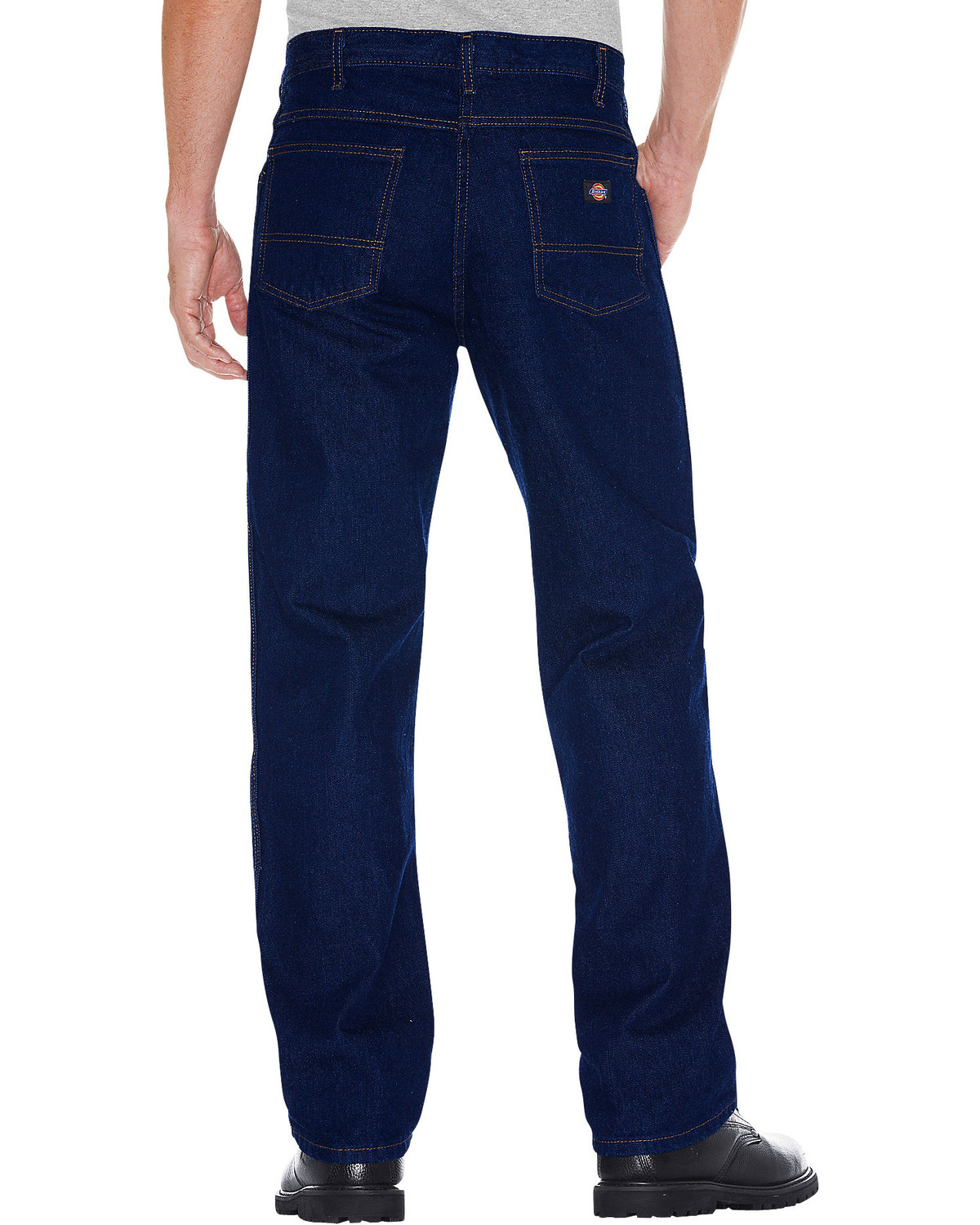 Dickies Men's Regular Fit Straight Leg 5 Pocket Jeans