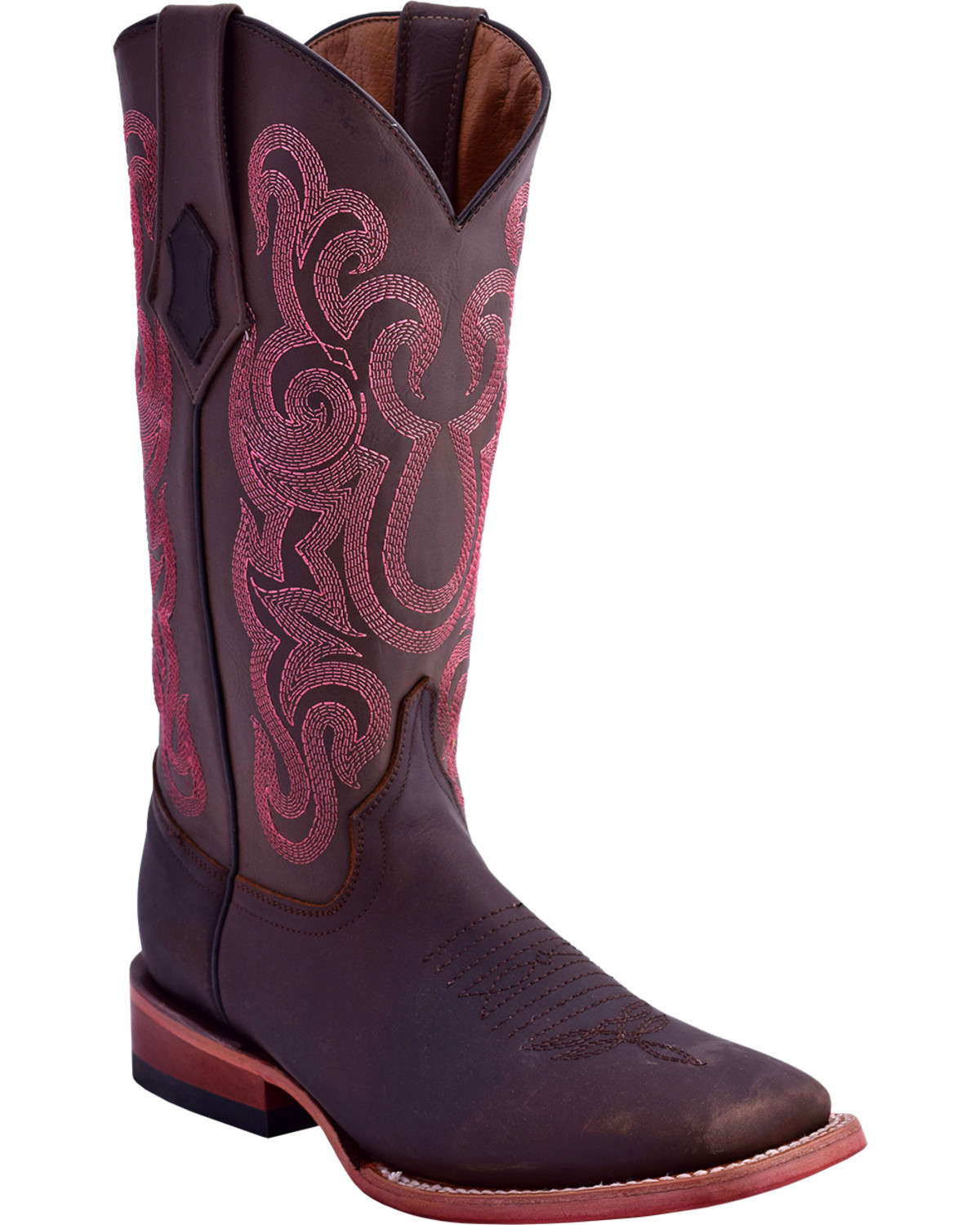ferrini women's square toe boots
