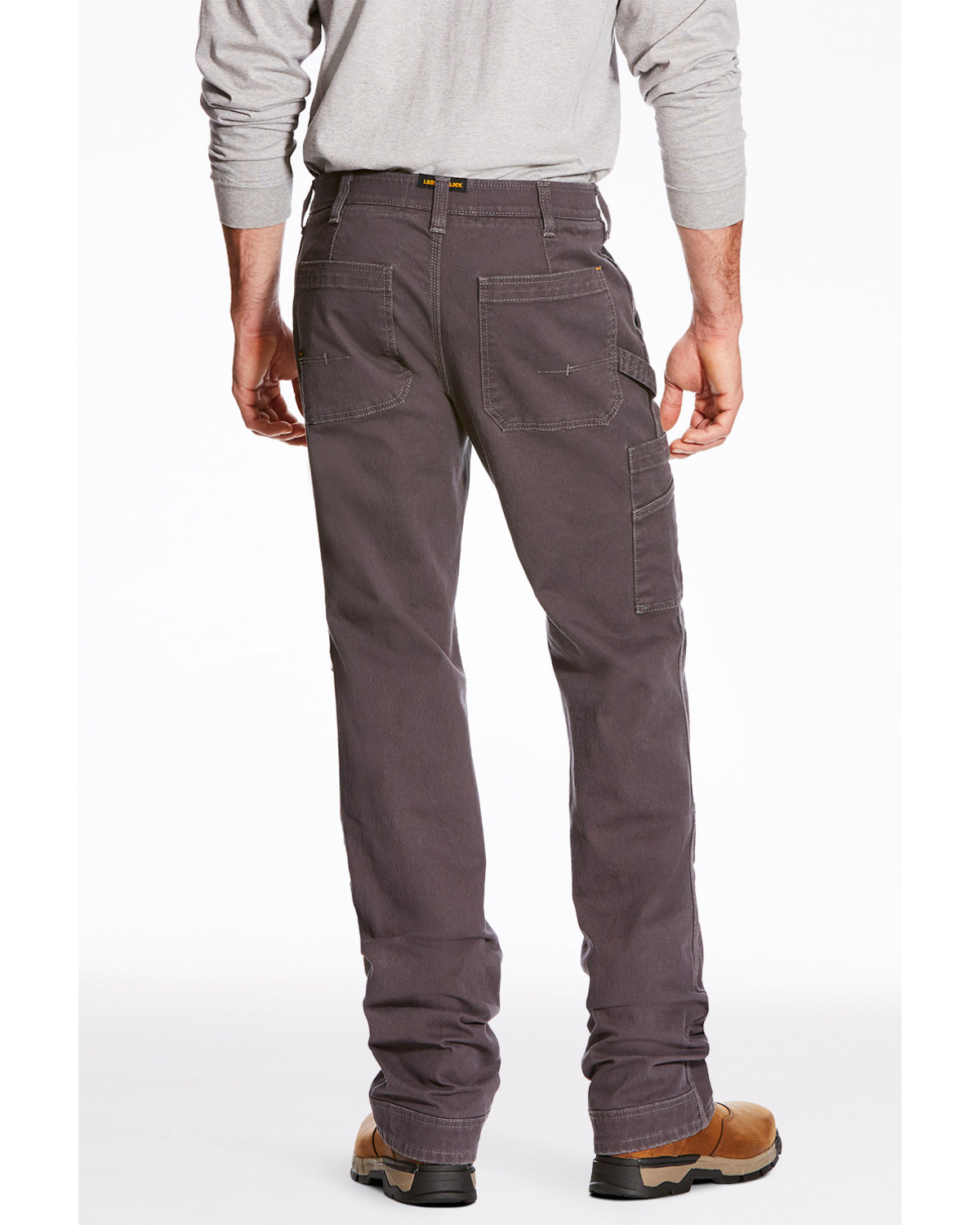 Ariat Men's Rebar M4 Washed Twill Dungaree Work Pants | Boot Barn