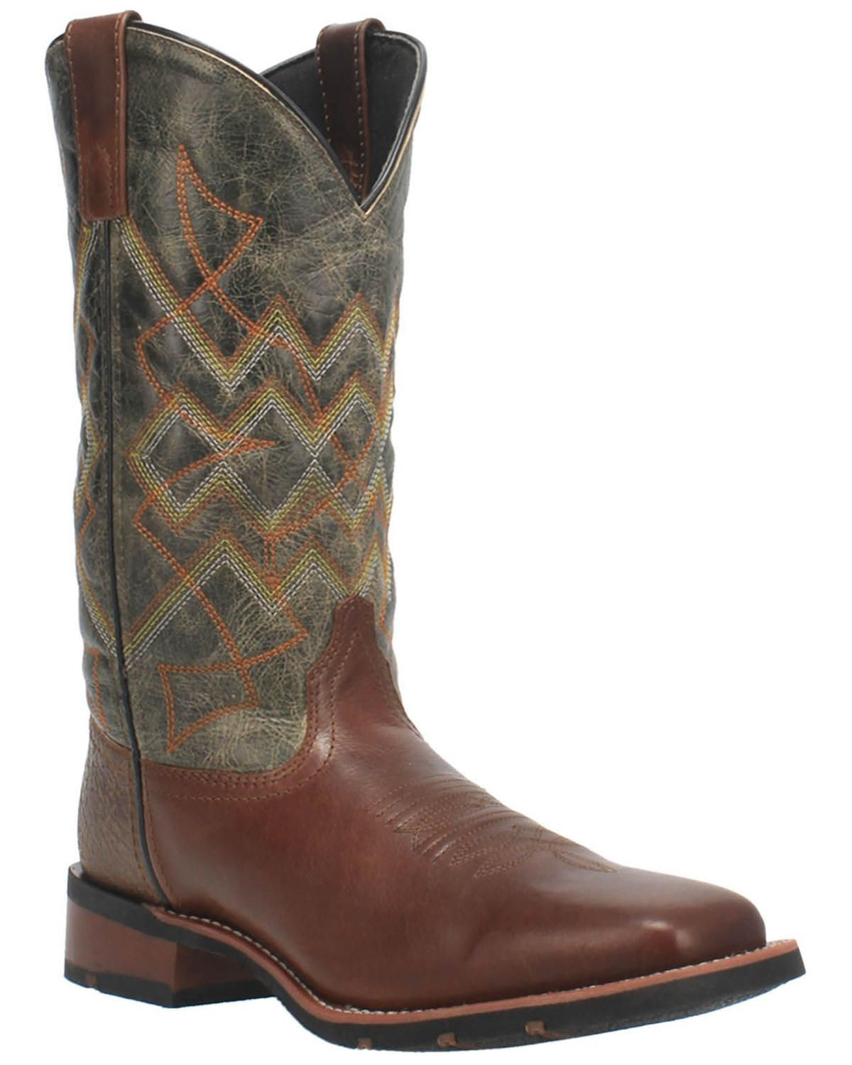 Laredo Men's Glavine Western Boots - Broad Square Toe